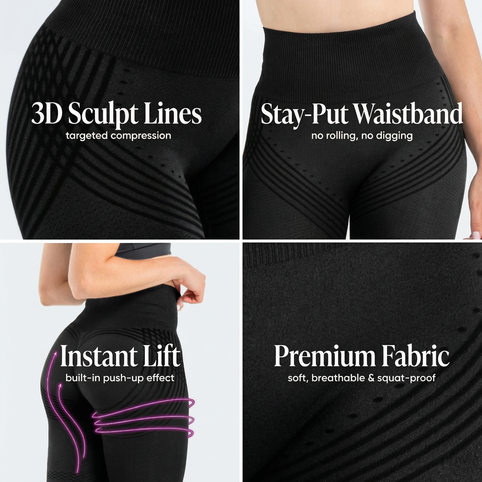 Finally Fit™ Micro-Massage Leggings — Product Detail